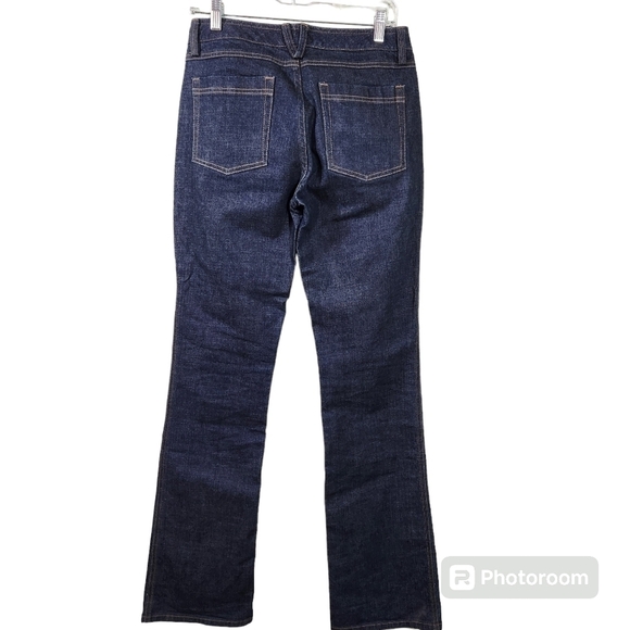 Duluth Trading Jeans Womens Duluthflex Work Relaxed Straight Leg, sz 4 - Picture 2 of 6